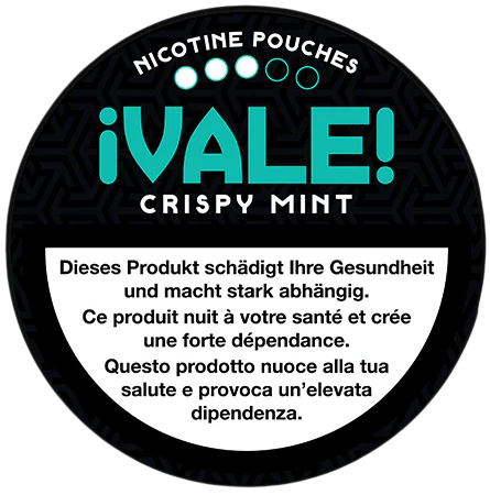 Vale Crispy Mint Nicotine Pouches