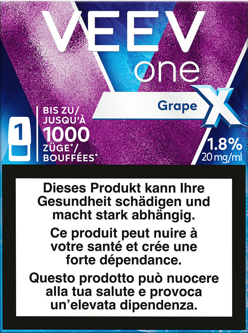 Veev One Grape Extra Pod 20mg