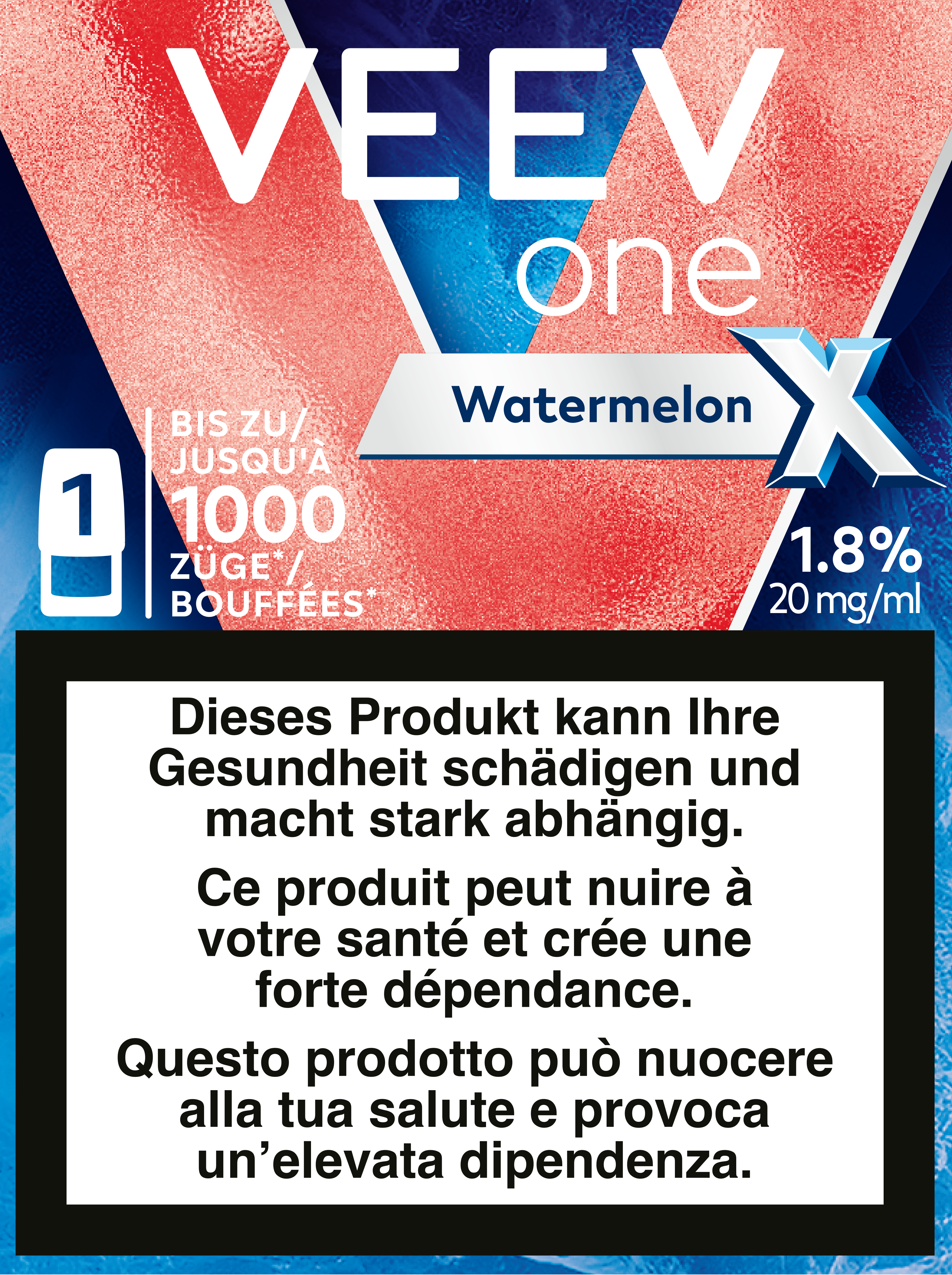 Veev One Watermelon Extra Pod 20mg – k kiosk Tabakshop