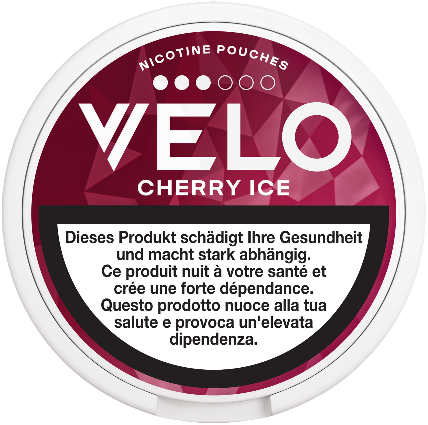 Velo Cherry Ice 10mg Nicotine Pouches