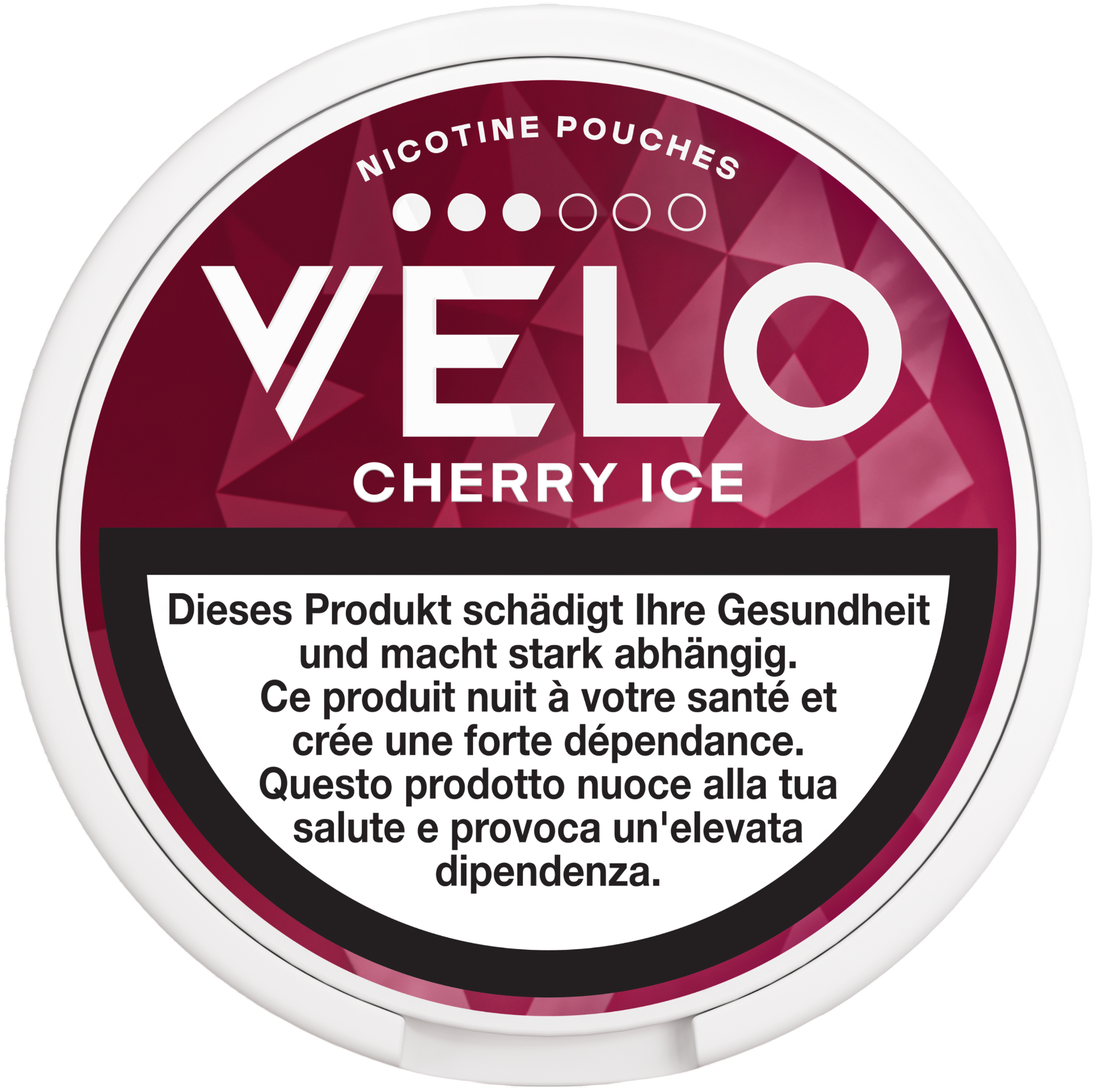 Velo Cherry Ice 10mg Nicotine Pouches