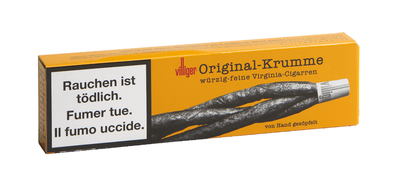 Villiger Original Krumme Geflochten 6 Stück Zigarren