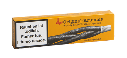 Villiger Original Krumme Geflochten 6 Stück Zigarren