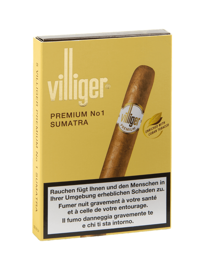 Villiger Premium No. 1 Sumatra 5 Stück Cigar