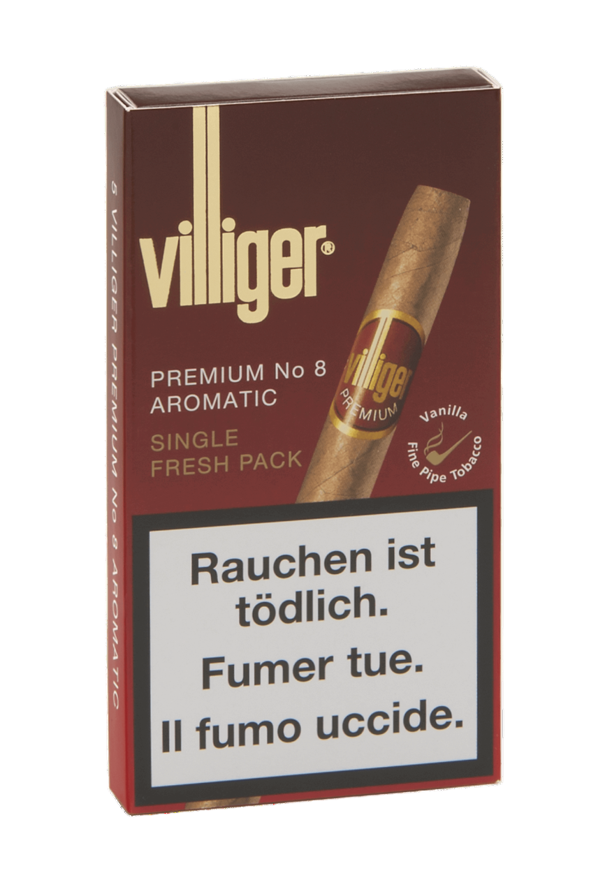 Villiger Premium No. 8 Aromatic 5 Stück Zigaren