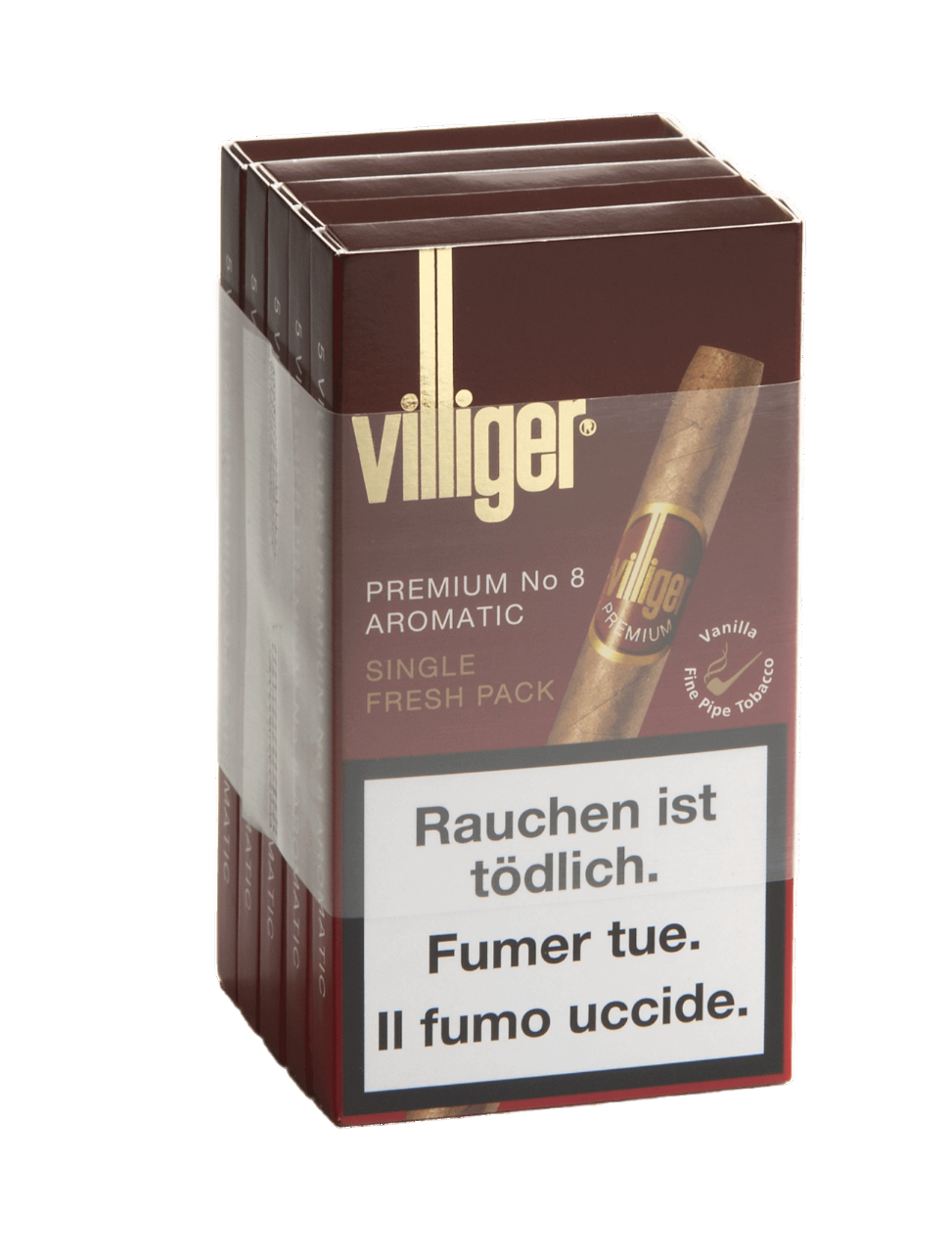 Villiger Premium No. 8 Aromatic 5 Stück Cigars