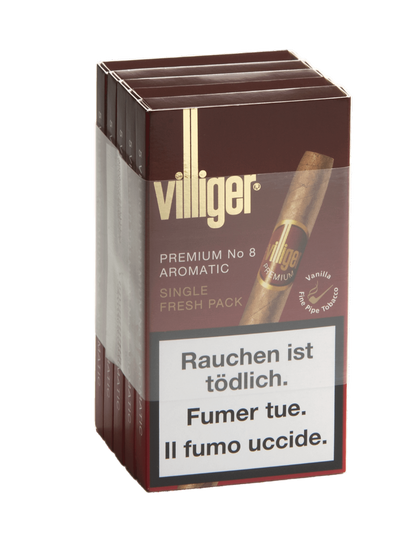 Villiger Premium No. 8 Aromatic 5 Stück Cigars