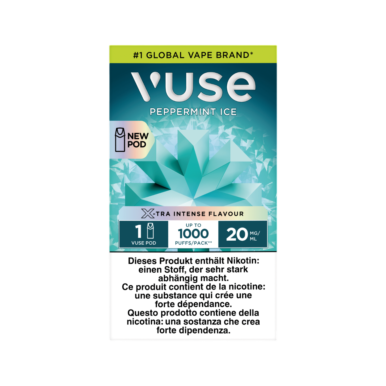 Vuse 1000 Peppermint Ice 20mg Vape