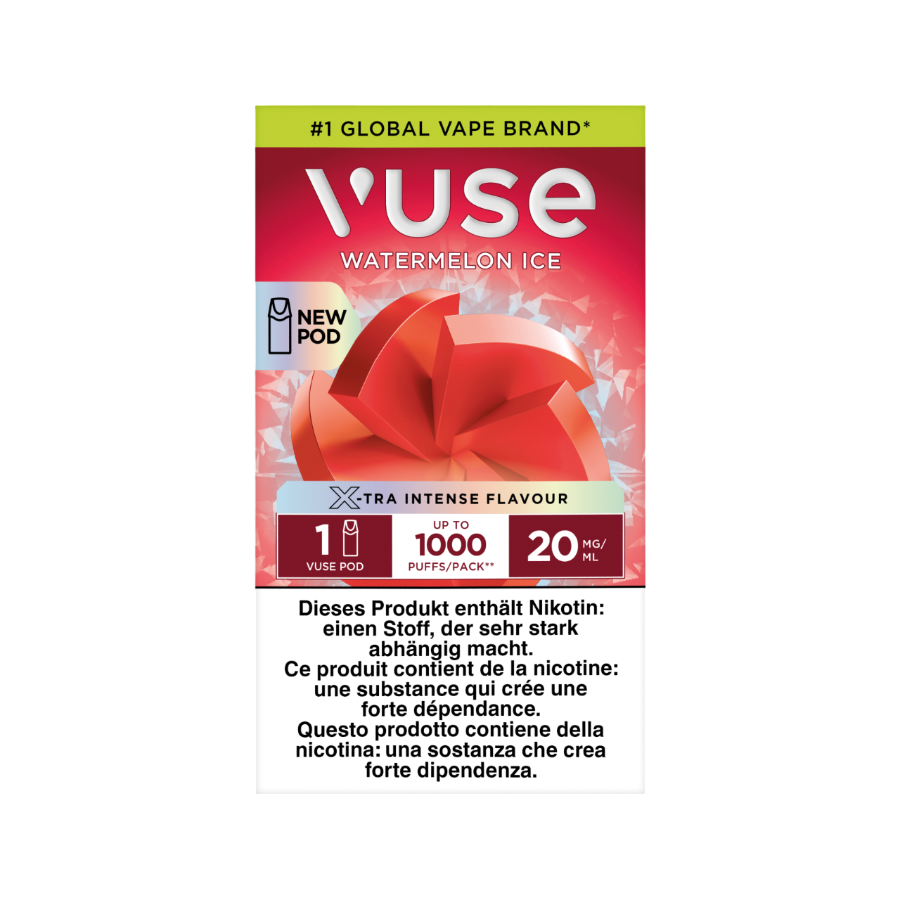 Vuse 1000 Watermelon Ice 20mg Vape