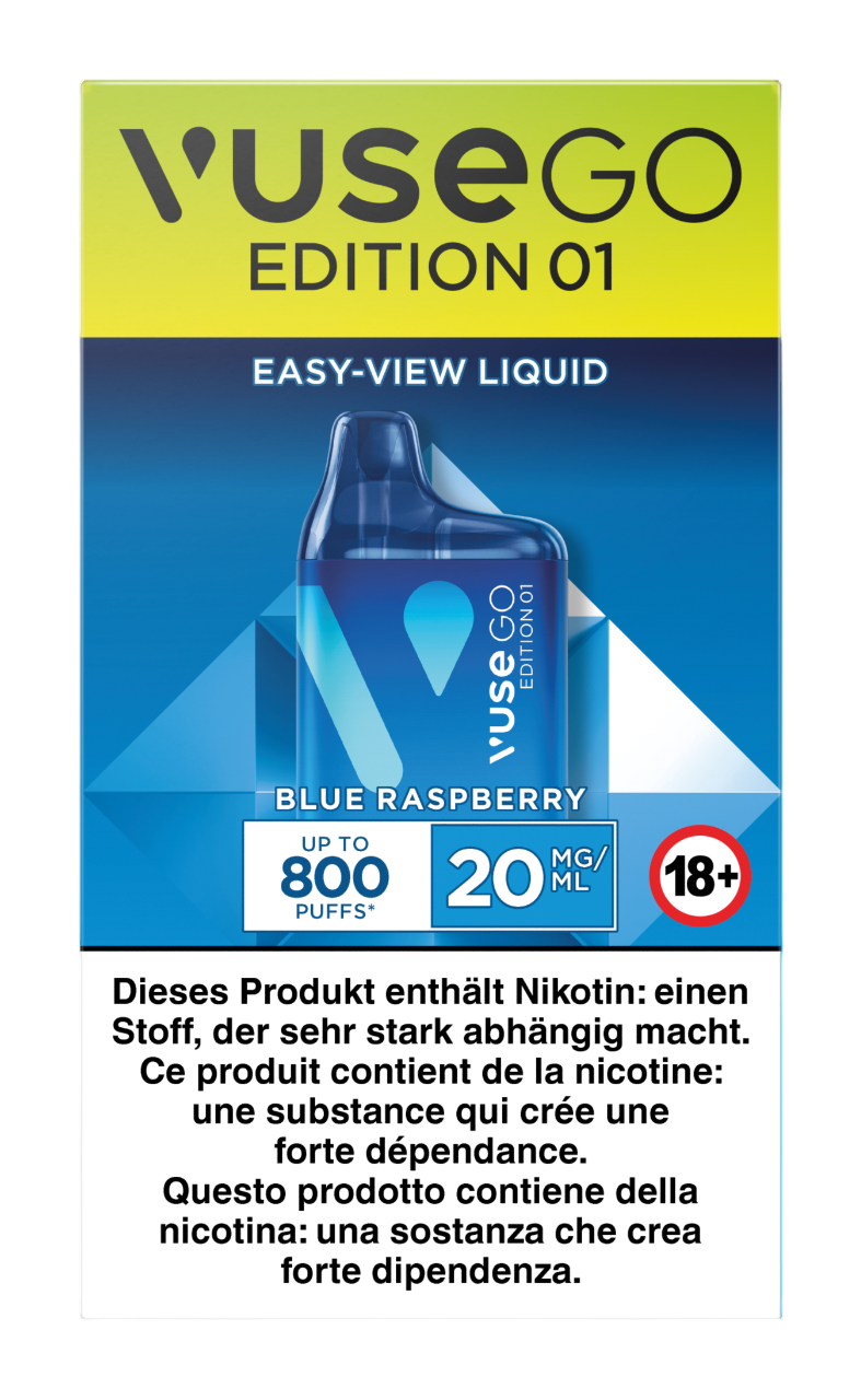 Vuse Go Edition 01 Blue Rasperry 20mg Vape