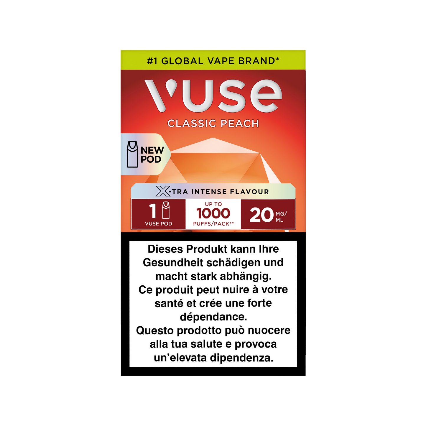 Vuse Pod Classic Peach 20mg