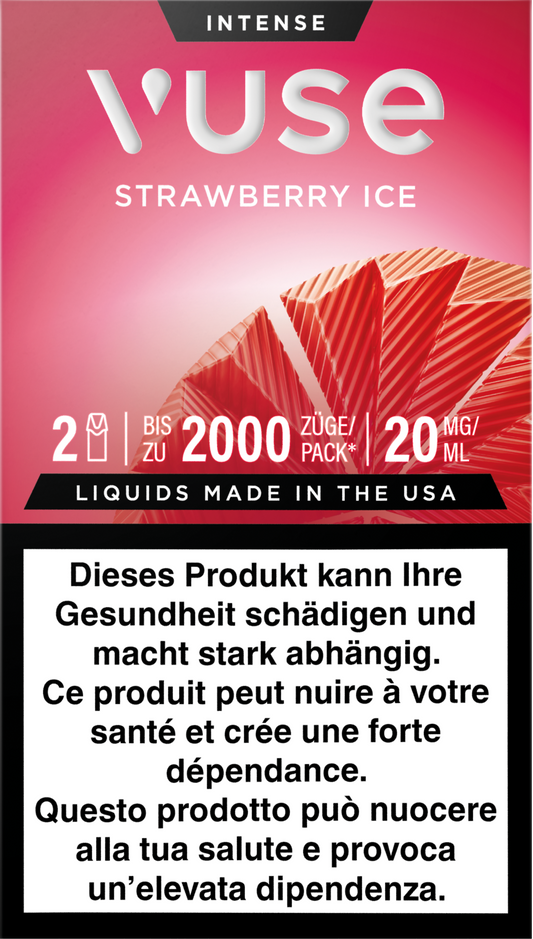 Vuse Pod Strawberry Ice 20mg 2pods