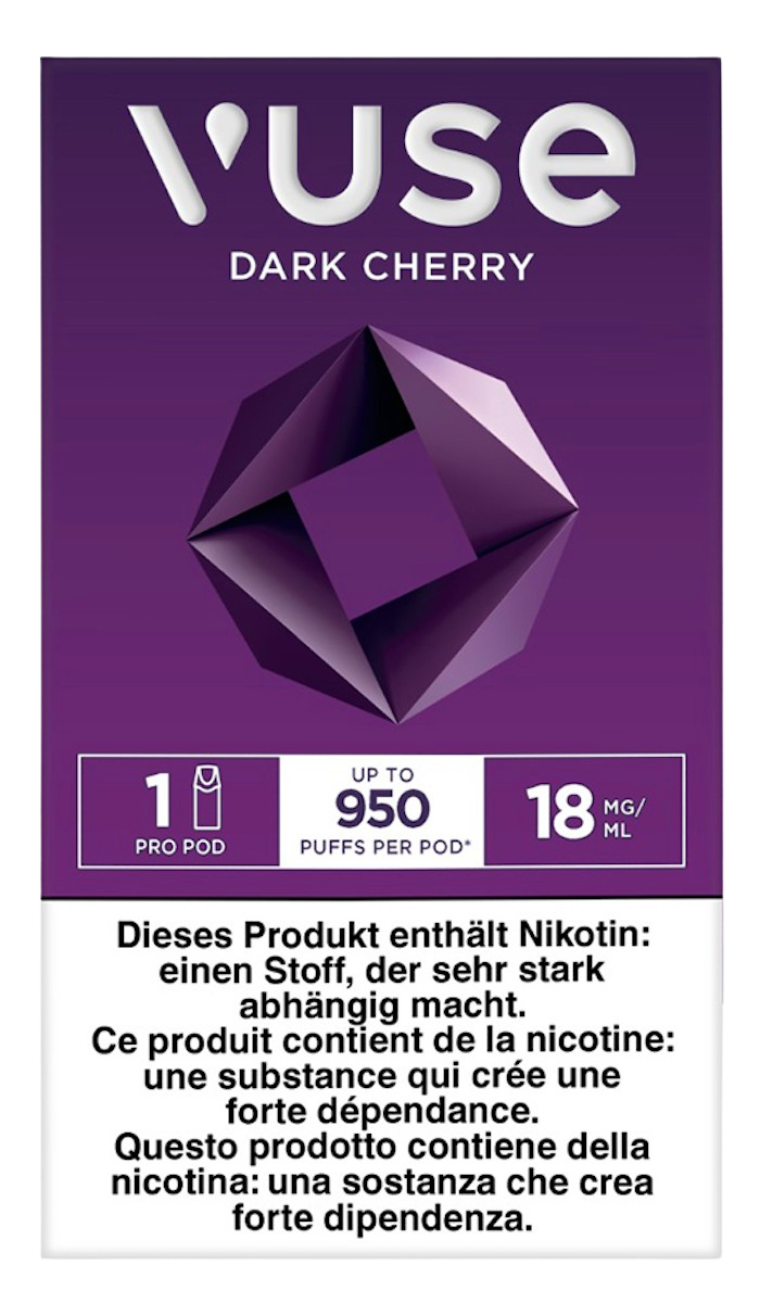 Vuse Pro Dark Cherry 18mg Single Vape