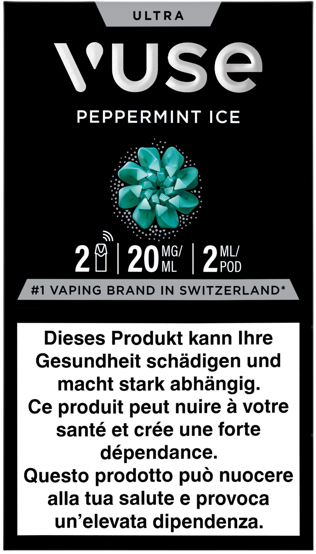 Vuse Smart Pods Peppermint Ice für Vuse Ultra