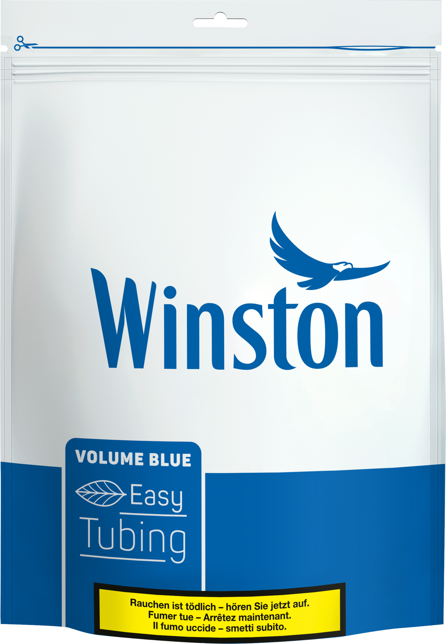 Winston Blue Hvt Stand-up Pouch Bag 145g