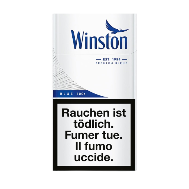 Winston Blue 100'S Box Zigaretten