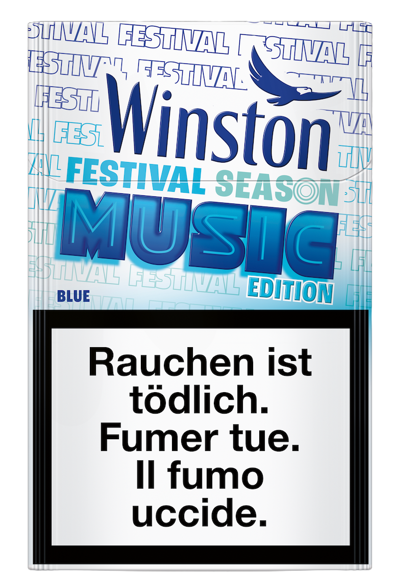 Winston Blue Box LEP Zigaretten