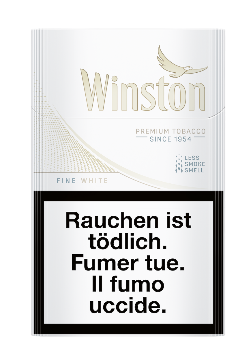 Winston Fine White Box Cigarettes