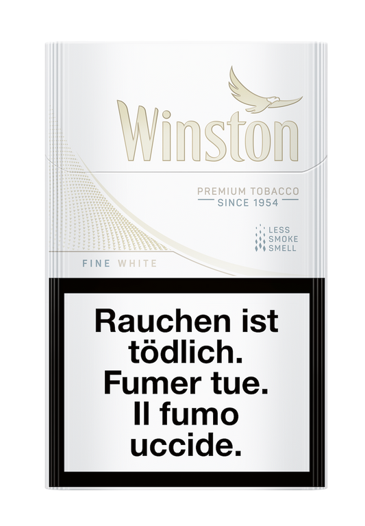 Winston Fine White Box Cigarettes