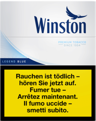 Winston Legend Blue Box Big Pack 26 Cigarettes