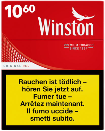 Winston Original Red Box Big Pack 25 Zigaretten
