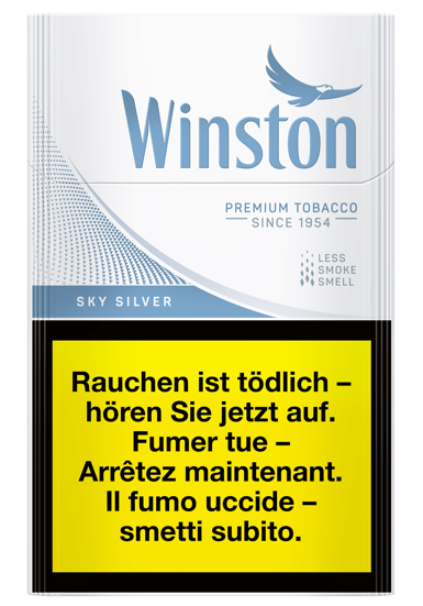 Winston Sky Silver Box