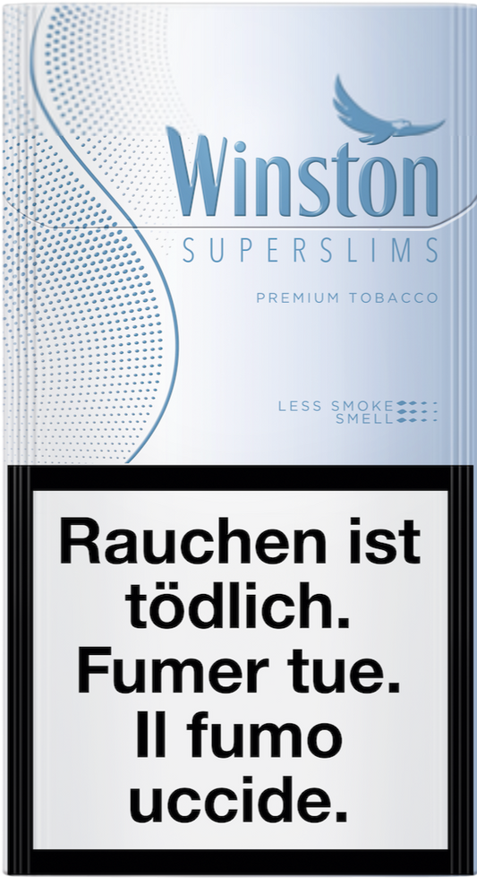 Winston Superslims Silver Box Zigaretten