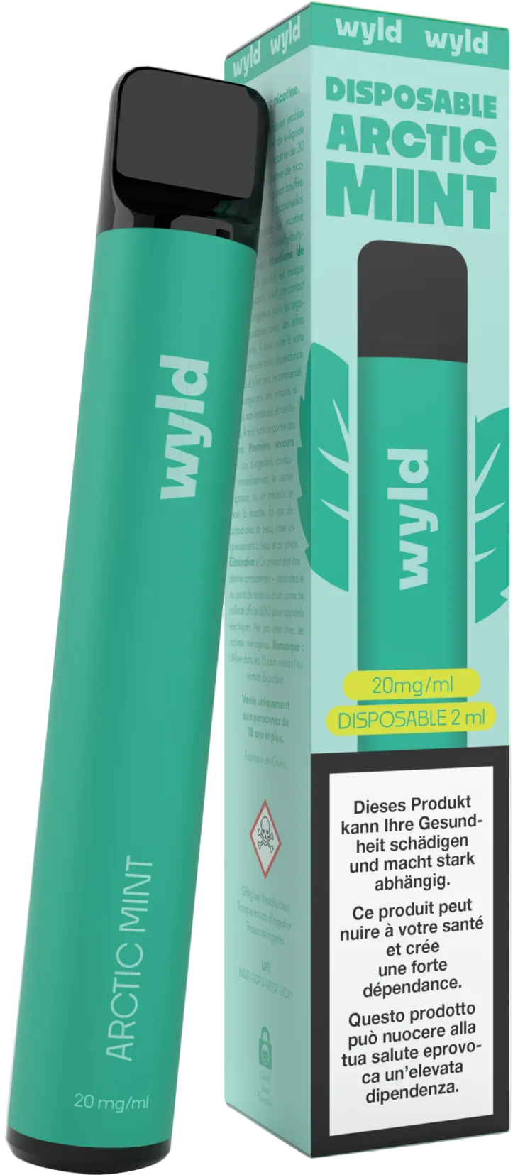 Wyld Arctic Mint 2ml Einweg E-Zigaretten