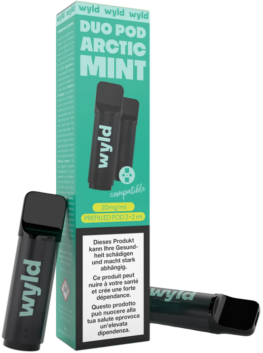Wyld Arctic Mint 2pods 2ml E-Zigaretten