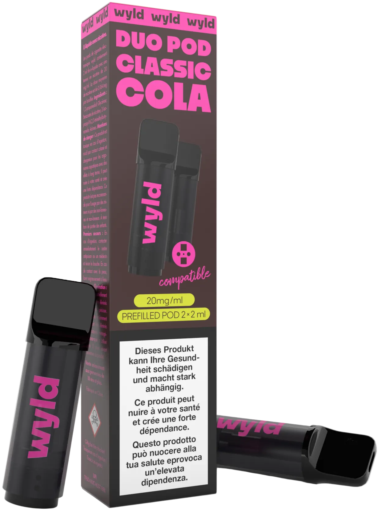 Wyld Classic Cola 2pods 2ml E-Zigaretten