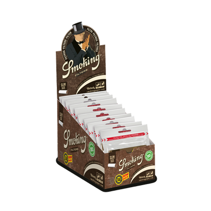Zigarettenfilter Smoking Slim Brown 150 Karton