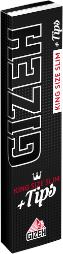 Zigarettenpapier Gizeh Black King Size Slim + Tips
