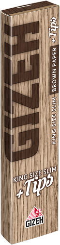 Zigarettenpapier Gizeh Brown King Size Slim+Tip