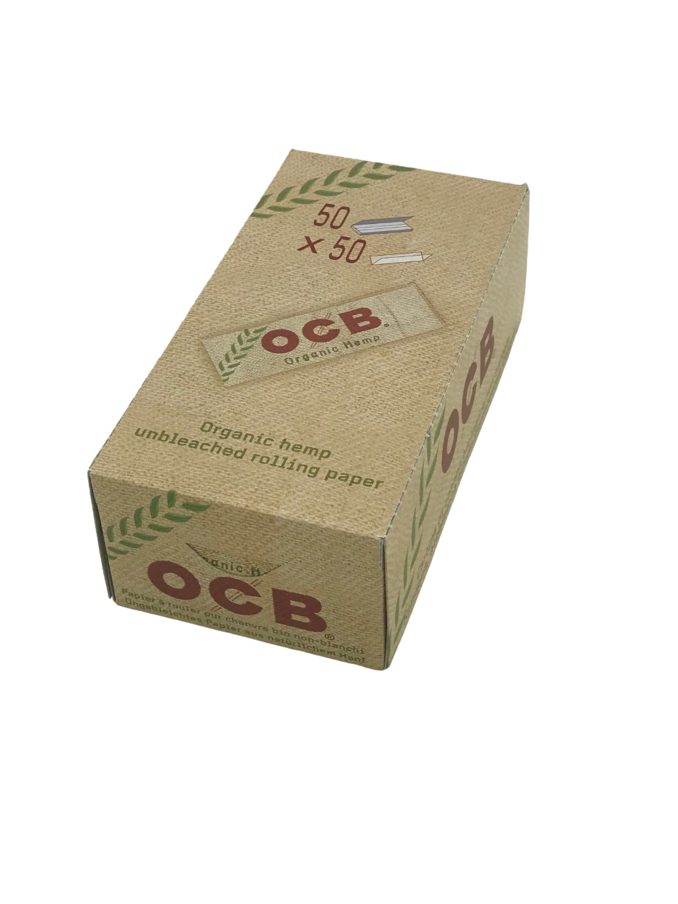 Zigarettenpapier OCB Bio Single Organic Karton