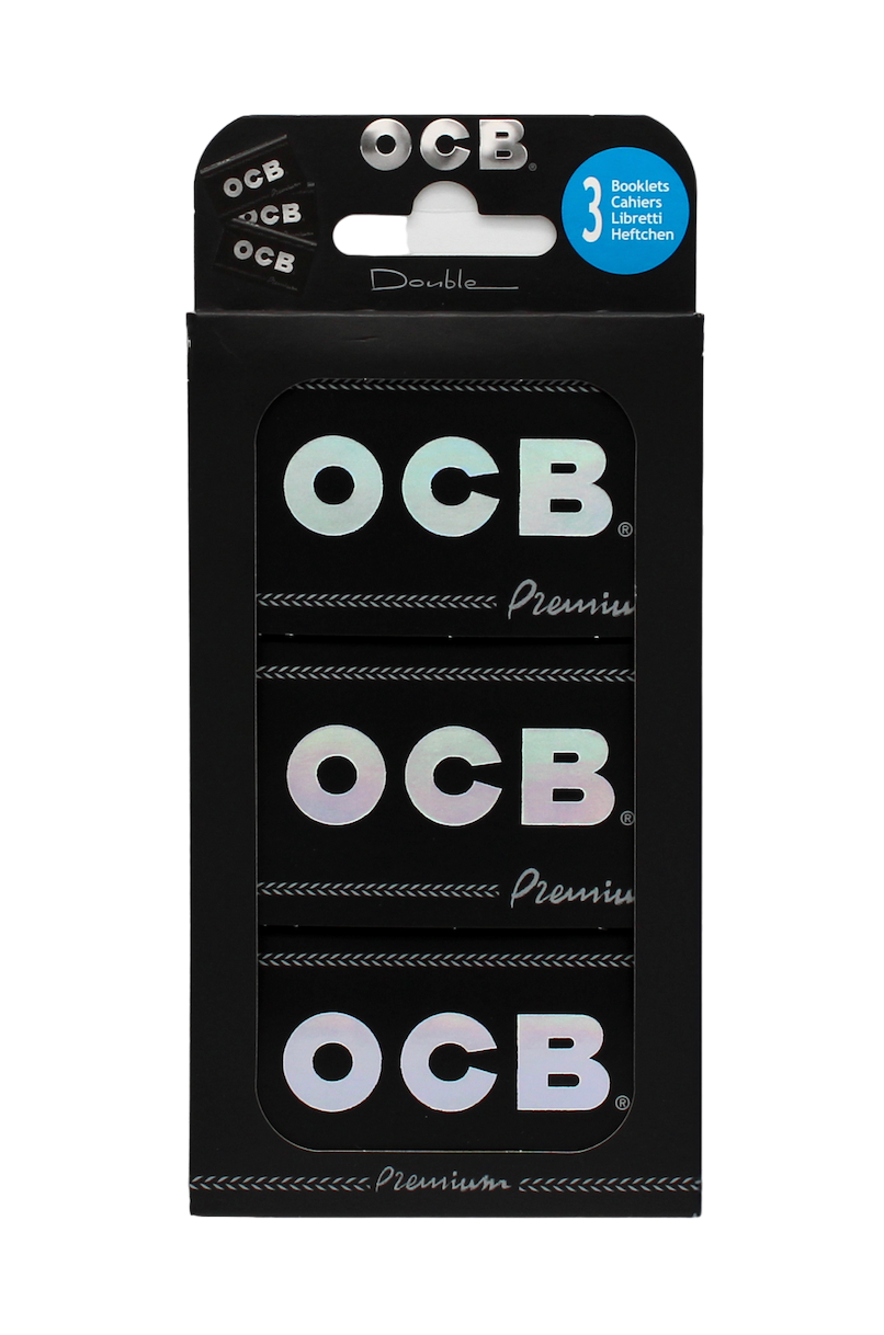 Zigarettenpapier OCB Double Premium Trio Display