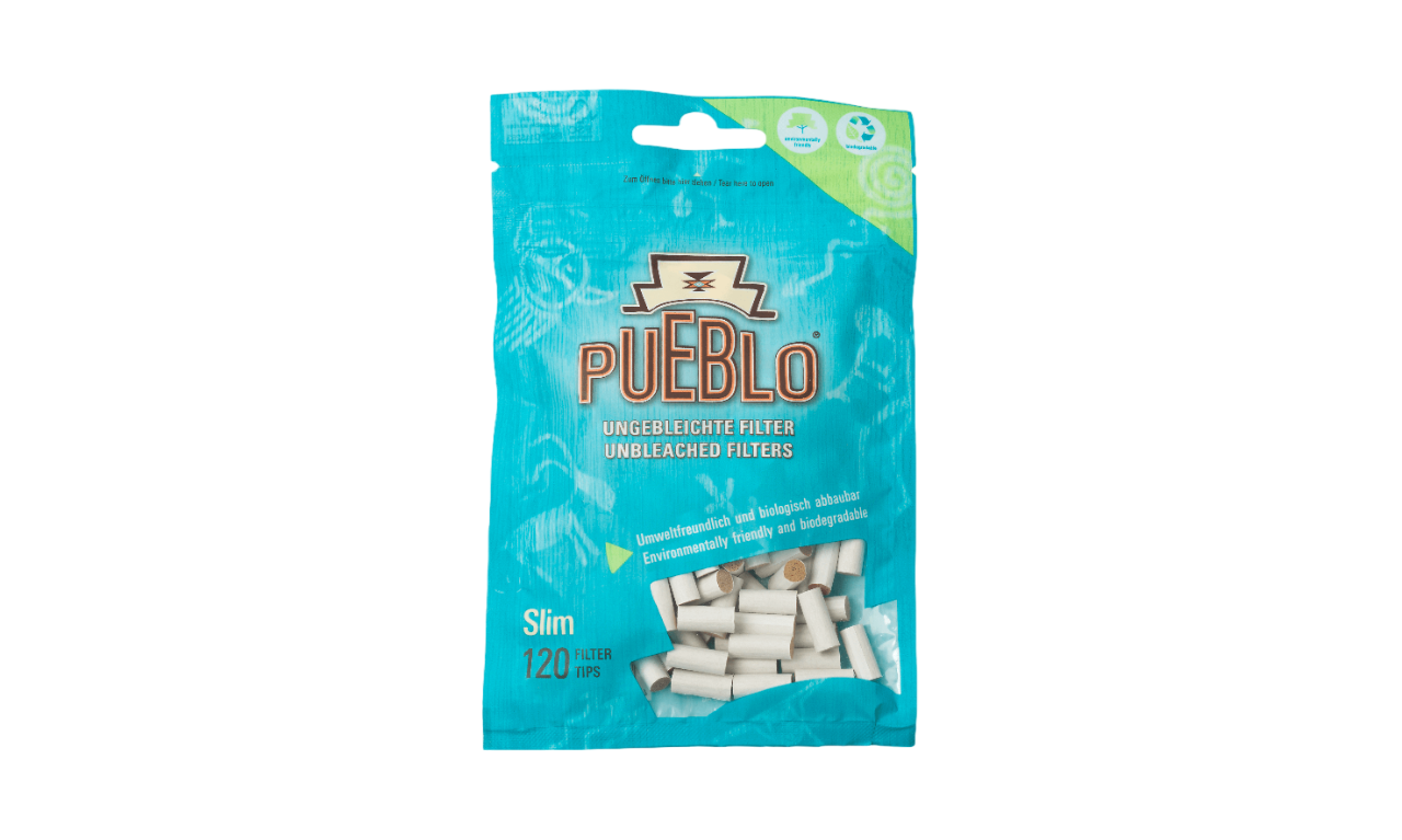 Zigartettenfilter Pueblo Organic Slim 120
