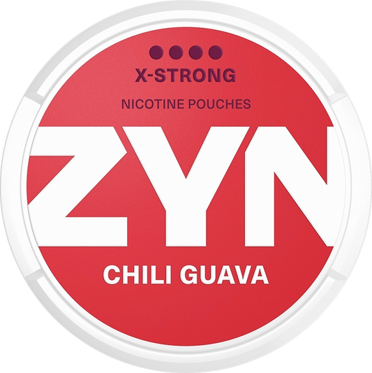 Zyn Chili Guava Slim X-Strong 11mg All White Snus
