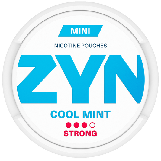 All White Snus Zyn Cool Mint Mini Strong 6mg