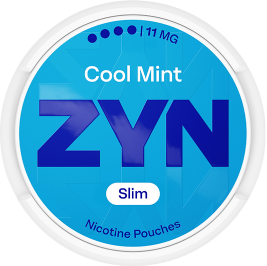 Zyn Cool Mint Slim X-Strong 11mg Nicotine Pouches & Snus