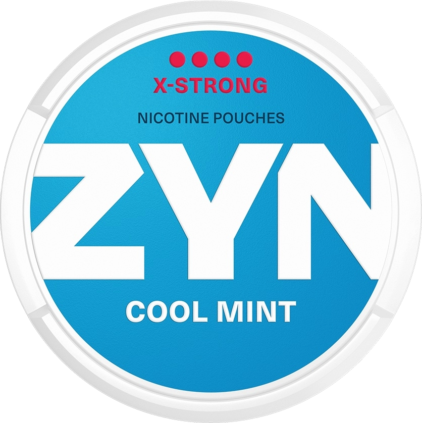 Zyn Cool Mint Slim X-Strong 11mg All White Snus