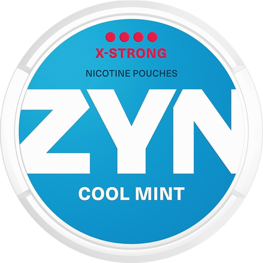 Zyn Cool Mint Slim X-Strong 11mg All White Snus
