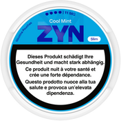 Zyn Cool Mint Slim X-Strong 11mg Nicotine Pouches & Snus