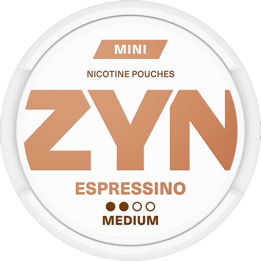 All White Snus Zyn Espesso Mini Medium 3mg