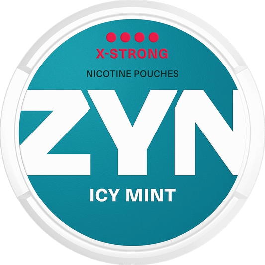 Zyn Icy Mint Slim X-Strong 11mg All White Snus