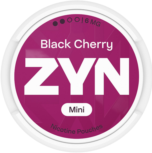 Zyn Mini Black Cherry Strong 6mg Nicotine Pouches & Snus