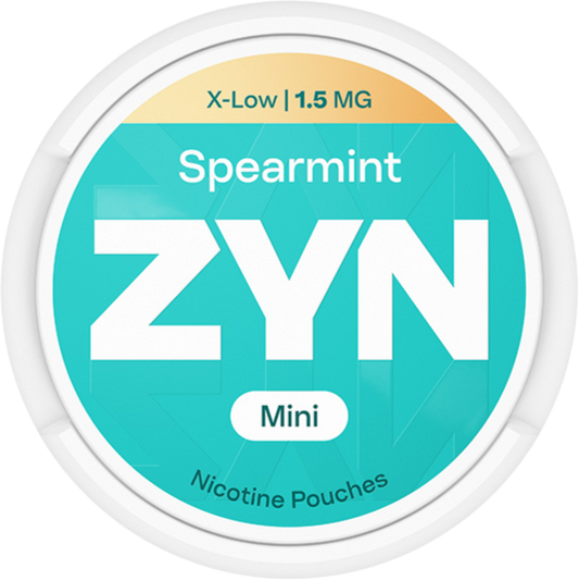 Zyn Mini Spearmint Low 1.5mg Nicotine Pouches & Snus