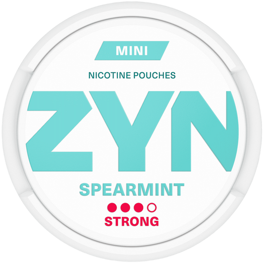 Zyn Mini Spearmint Strong 6mg Nicotine Pouches