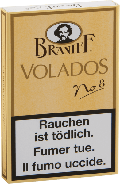 braniff cigarettes Braniff No. 8 Volados 5 Piece(s) – k kiosk Tabakshop