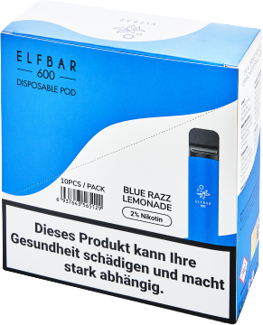 Elfbar 600 Blue Razz Lemonade k kiosk Tabakshop Elfbar 600 Blue Razz Lemonade k kiosk Tabakshop