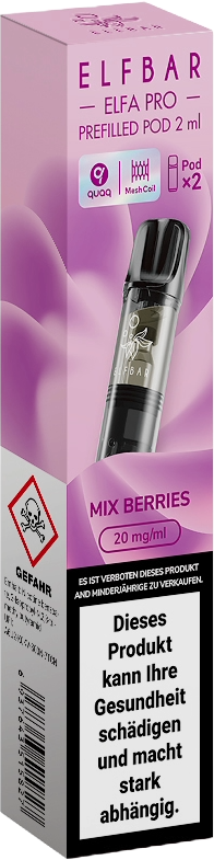 Elfbar Elfa Pro Pods Mix Berries k kiosk Tabakshop Elfbar Elfa Pro Pods Mix Berries k kiosk Tabakshop